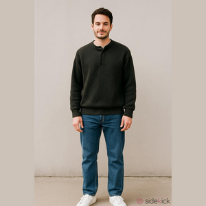 Retro 90's Men's Northern Elements Forest Green Ralphcore Sweater Size M